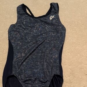 GK Midnight Blue Gymnastics Leotard GK